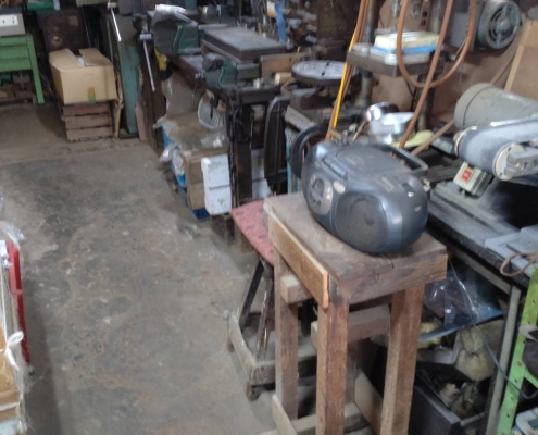 川崎市高津区 鉄工所 工作機械作業エリア